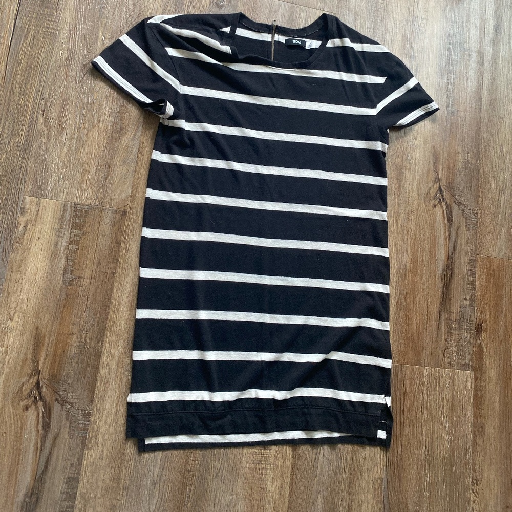 Black & White Striped Dress